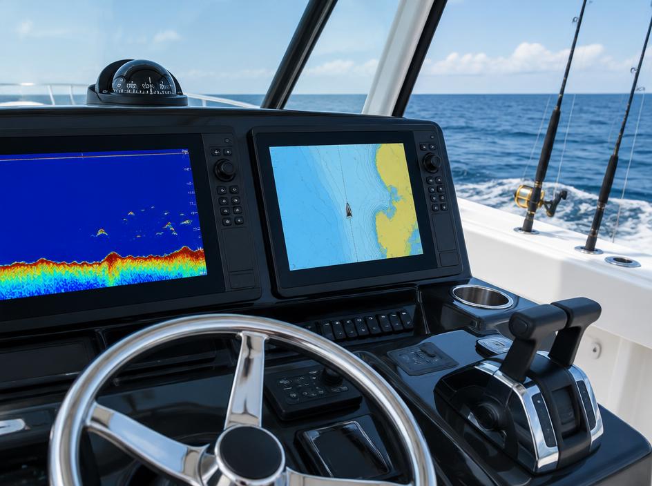 Marine Electronics advertising example